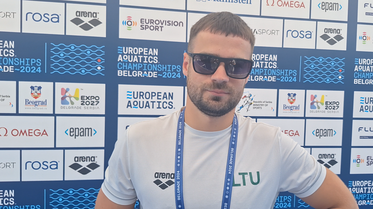 Šidlausko treneris: jei plauks taip, kaip vakar, medalis įmanomas