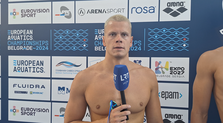 Lietuvos rekordą pagerinęs Rapšys: smagu, bet norėčiau geriau