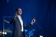 Matteo Bocelli koncerto akimirka