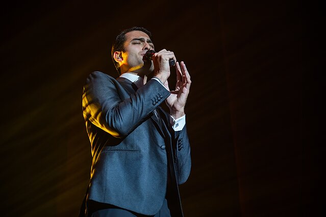 Matteo Bocelli koncerto akimirka