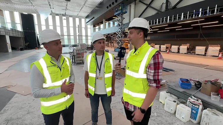 Pasižvalgykite: kaip atrodo naujasis Vilniaus oro uosto išvykimo terminalas