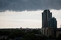 Storm clouds over Vilnius