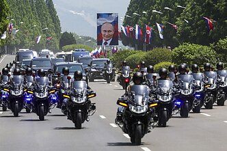 Wizyta Putina w Korei Północnej