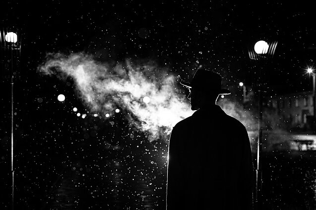 Film noir. Asociatyvi nuotrauka