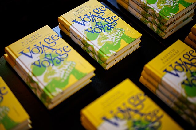 Kastytis Sarnickas-Kastetas būriui bičiulių ir kūrybos gerbėjų pristatė antrąją knygą