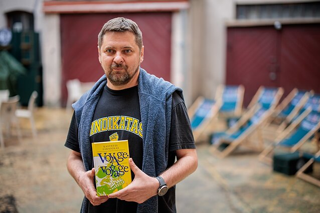 Kastytis Sarnickas-Kastetas būriui bičiulių ir kūrybos gerbėjų pristatė antrąją knygą