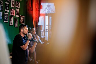 Kastytis Sarnickas-Kastetas būriui bičiulių ir kūrybos gerbėjų pristatė antrąją knygą