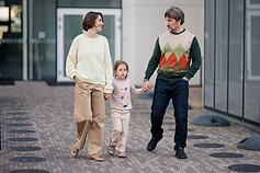 Юлія Висоцька з родиною