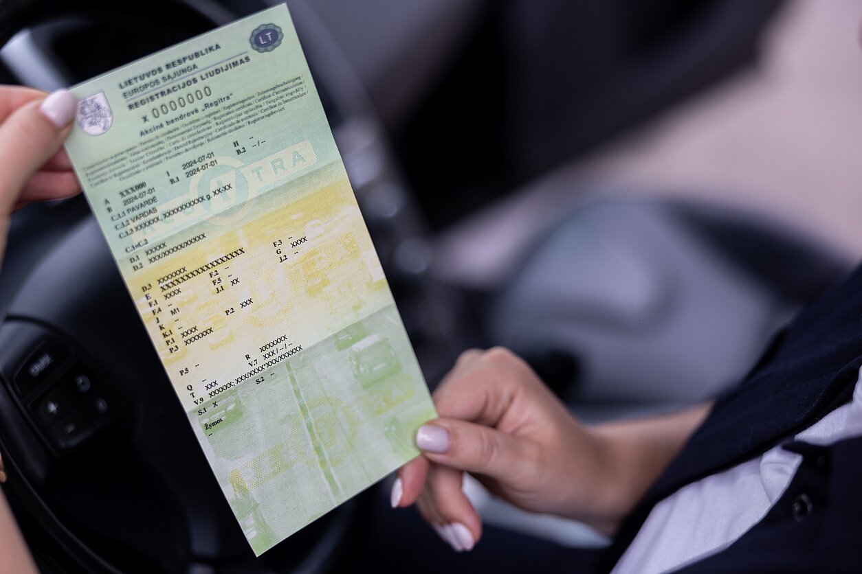 Transporto priemonės registracijos liudijimas