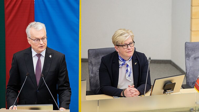Šimonytė apie Nausėdos kalbą: girdamas, kas įvyko gero, nepasako, kas už tai atsakingas