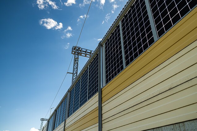 Elektrą gamins triukšmo slopinimo sienelė