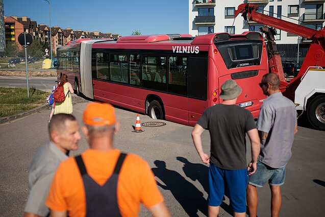 Incidentas Pilaitės rajone