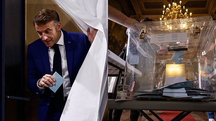 Macrono lošimas, vadinamas Prancūzijos „Brexito“ akimirka: žūtbūtinė kova dėl parlamento