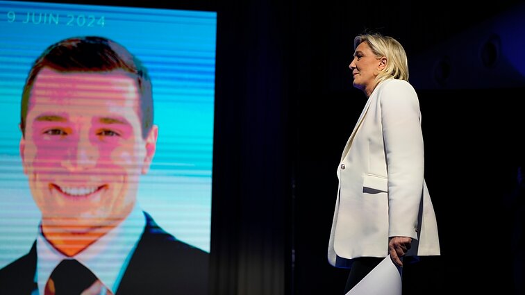 Politologas apie Le Pen partijos pergalę: Macronas su šiais rinkimais „pasidarė Vaterlo“