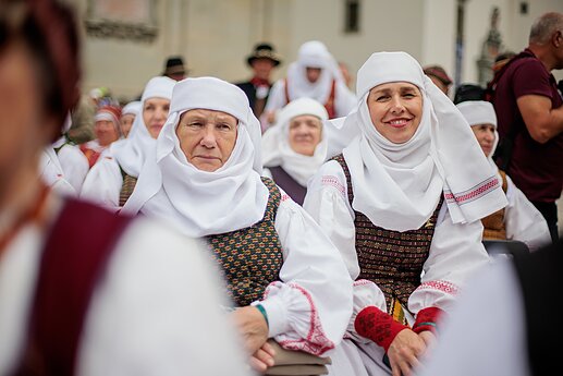 Dainų šventė. Folkloro diena