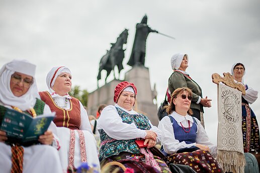 Dainų šventė. Folkloro diena