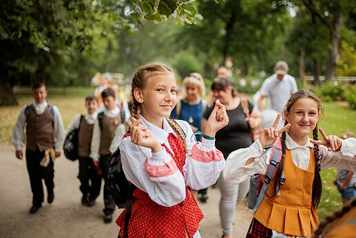 Dainų šventė. Folkloro diena