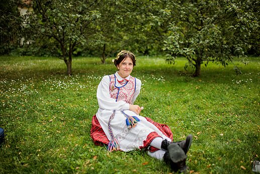 Dainų šventė. Folkloro diena