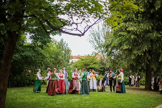 Dainų šventė. Folkloro diena