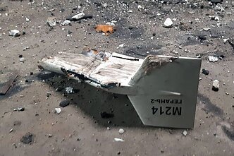 Rusijos naudojami iranietiški Shahed dronai Rusijos naudojami iranietiški Shahed dronai