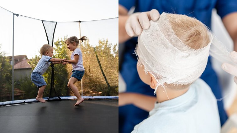 Traumatologė apie vaikų traumas: kaip specialistai norėtume, kad batutai neegzistuotų