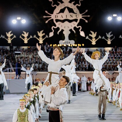 Tęsiasi šimtmečio Lietuvos dainų šventė