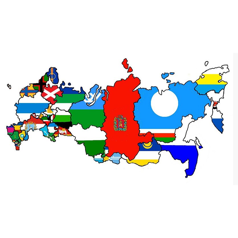 мапа з відкритих джерел, Ймовірне майбутнє РФ