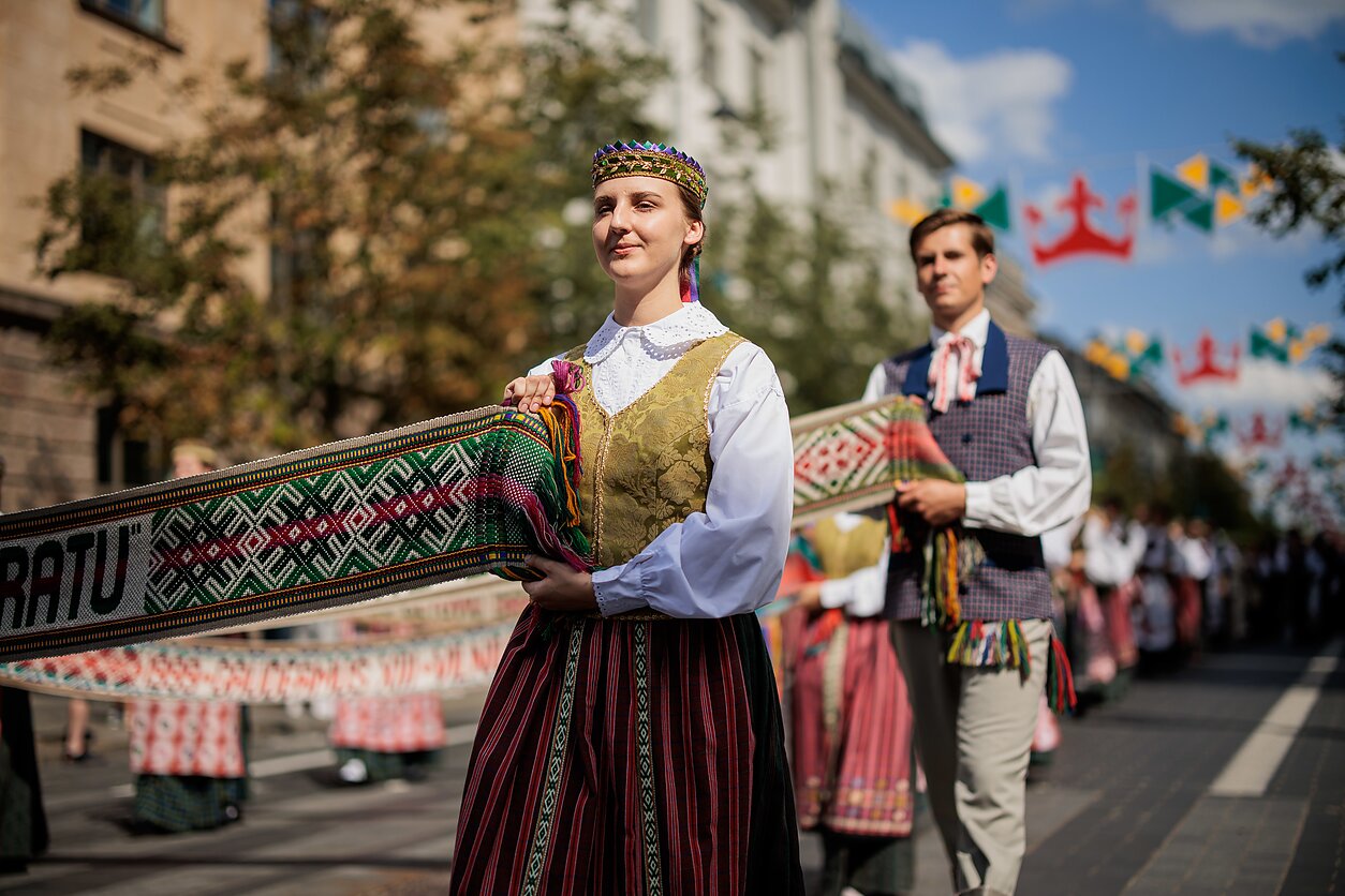Dainų šventė 2024. Dalyvių eisena