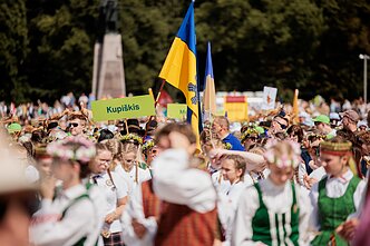 Dainų šventė 2024. Dalyvių eisena