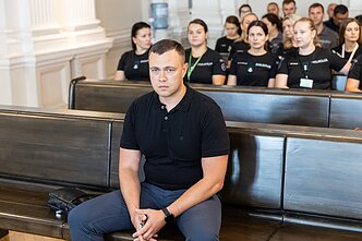Policininkas Darius Šerpytis kaltinamas tarnybos metu nušovęs moterį
