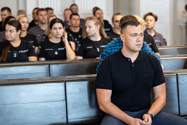 Policininkas Darius Šerpytis kaltinamas tarnybos metu nušovęs moterį