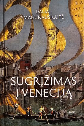 Knygos „Sugrįžimas į Veneciją“ viršelis