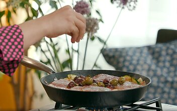 Viduržemio jūros stiliaus troškinio gamyba Viduržemio jūros stiliaus troškinio gamyba