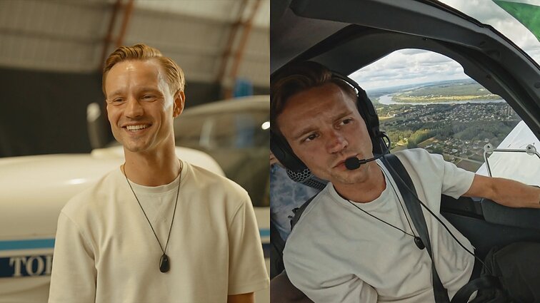 Giminės vyrų pėdomis sekantis pilotas Lukas: keliuosi ir einu miegoti su lėktuvų garsais