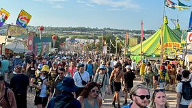 „Antikvariniai Kašpirovskio dantys“ Glastonberio festivalyje