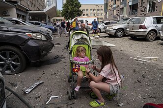 Rusijos karas prieš Ukrainą. Pasekmės po rusų smūgių į Kyjivo ligoninę