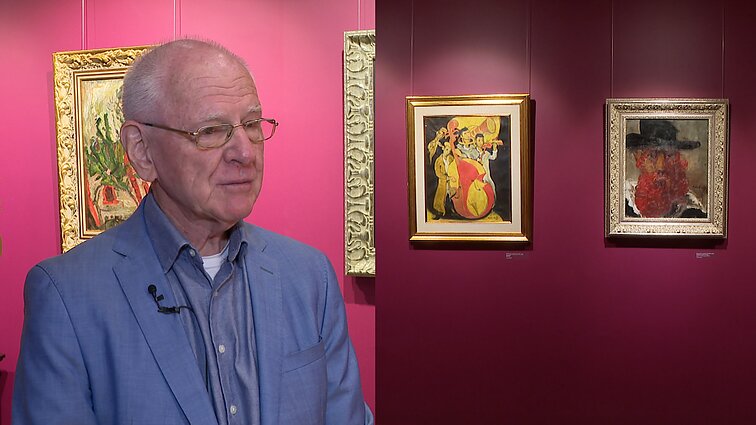 Litvakų dailininkų parodą pristatęs kolekcininkas: jie tikrai turi lietuviškos žemės skonį