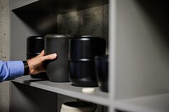 Capsules to store the ashes. Capsules to store the ashes.