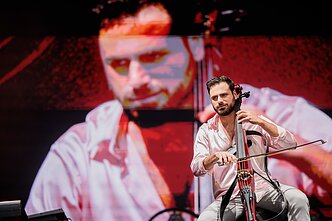 Violončelininko Stjepano Hauserio koncertas Vilniuje