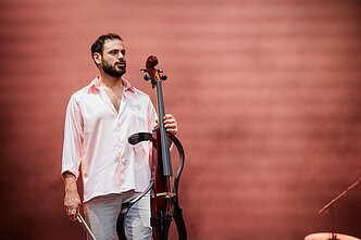 Violončelininko Stjepano Hauserio koncertas Vilniuje