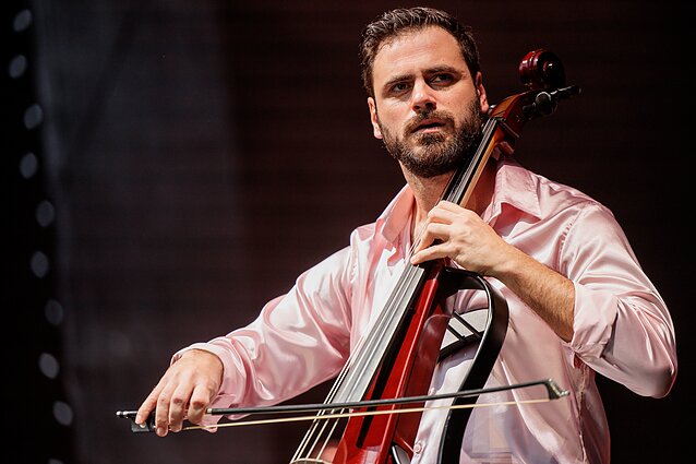 Violončelininko Stjepano Hauserio koncertas Vilniuje