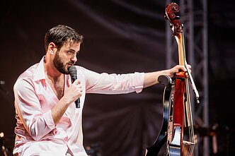 Violončelininko Stjepano Hauserio koncertas Vilniuje