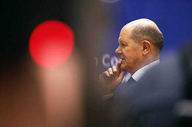 Scholzas: JAV planas Vokietijoje dislokuoti raketas atitinka Rusijos keliamą grėsmę