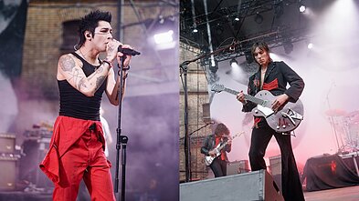 „Palaye Royale“ koncerto akimirka