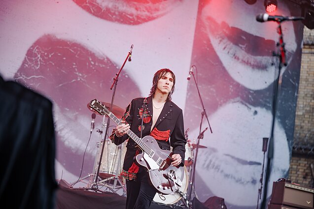 „Palaye Royale“ koncerto akimirka