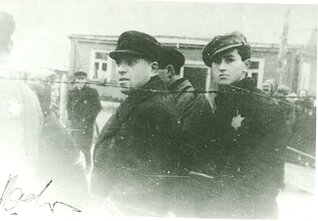 Abelis Malnikas (dešinėje) Kauno gete