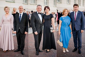 Prezidentūroje rinkosi Gitano Nausėdos inauguracijos šventės svečiai