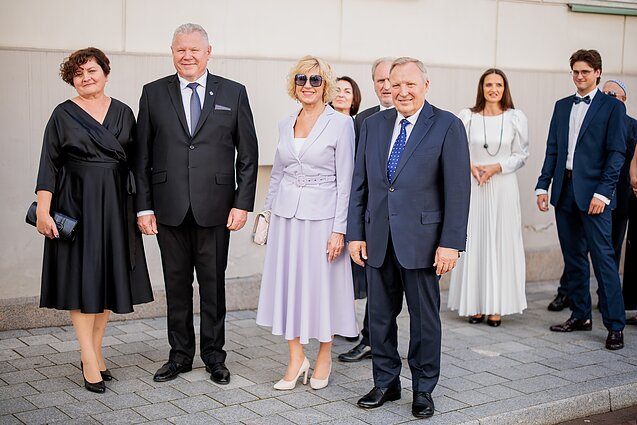 Prezidentūroje rinkosi Gitano Nausėdos inauguracijos šventės svečiai