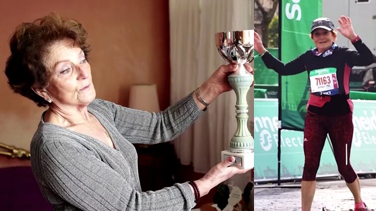 83-ejų prancūzė bėga tūkstančius kilometrų, bet slapto recepto tam neturi: bėgioju ir tiek