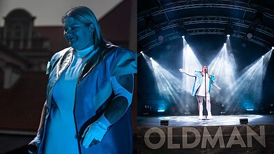 Rūtos MUR koncerto akimirka